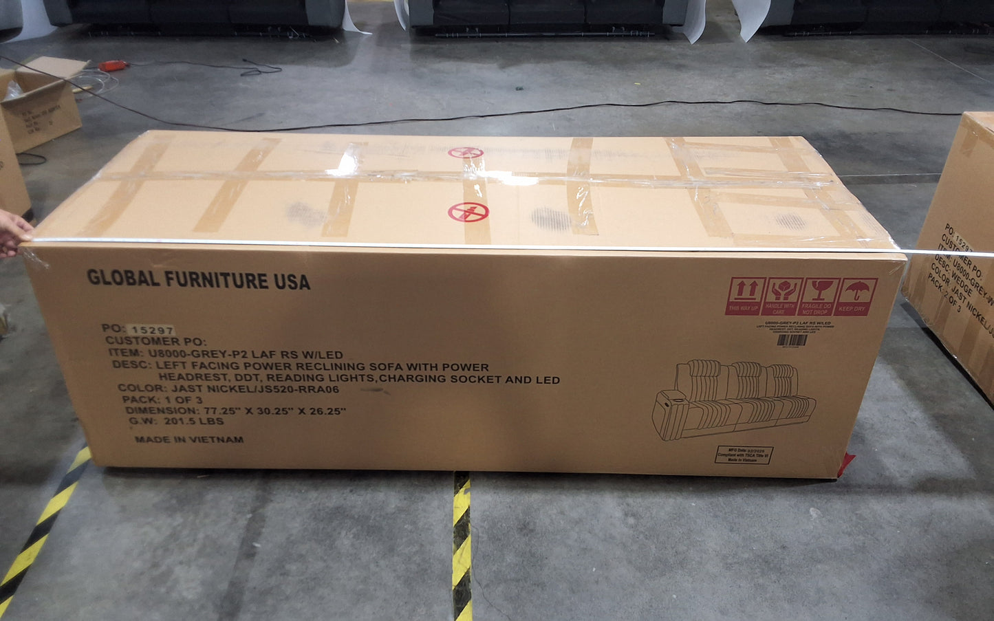 U8000-GREY-P2 LAF RS WLED