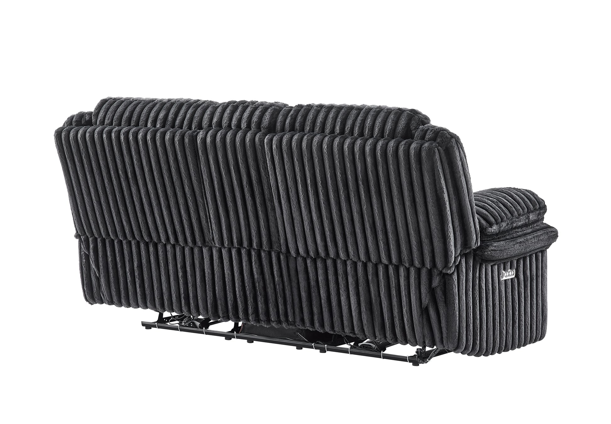 U8686-BLACK-PCRLS W PHR HIDDEN STORAGE LED SPEAKER & VIBRATION-4