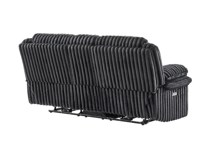 U8686-BLACK-PCRLS W PHR HIDDEN STORAGE LED SPEAKER & VIBRATION-4