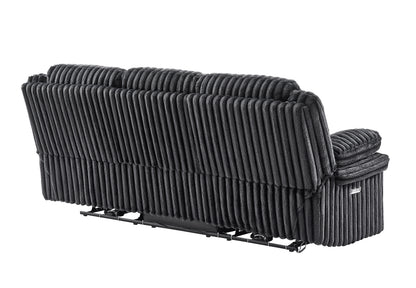 U8686-BLACK-PRS W PHR LED HIDDEN STORAGE DDT USB & 2 CUPHOLDERS-4