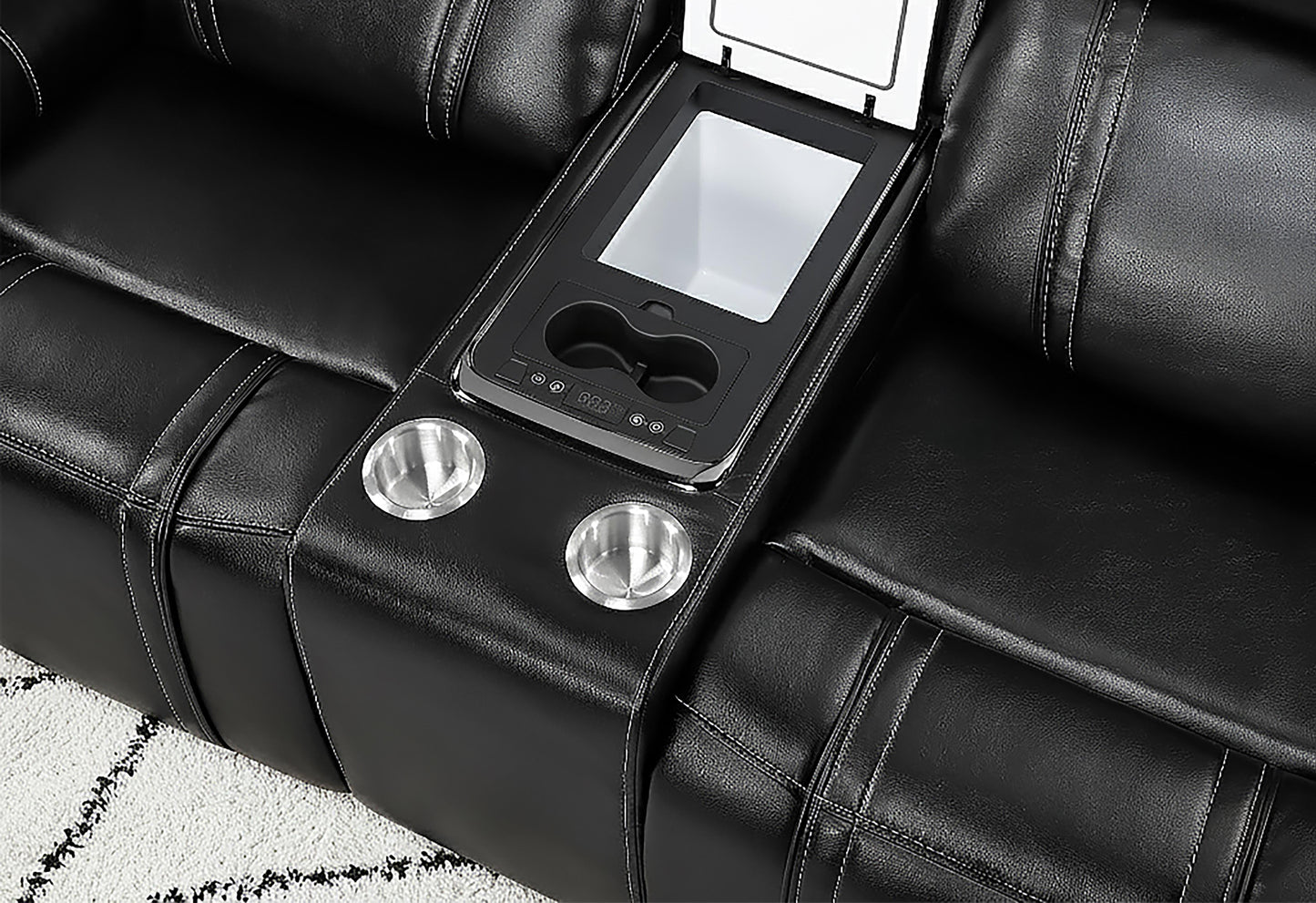 U8880-BLACK LEATHER-PCRLS COOLER 2