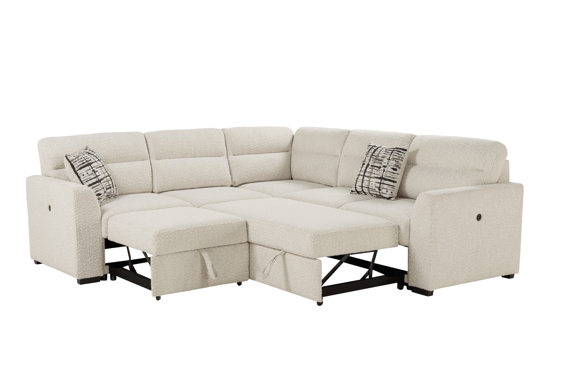 U9401-CREAM-SECTIONAL OPEN-1