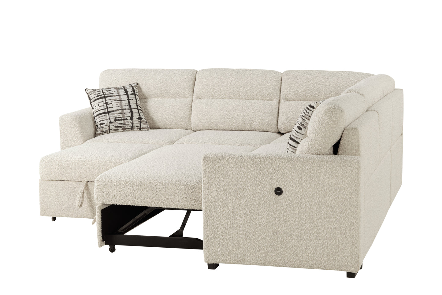 U9401-CREAM-SECTIONAL OPEN-3