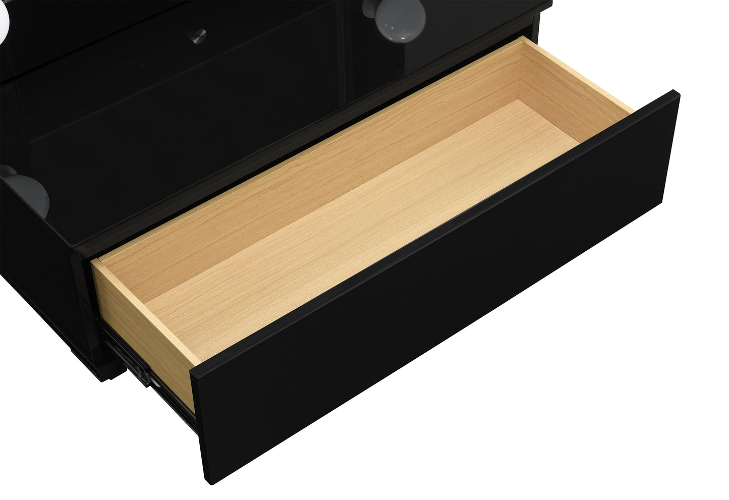 VANITY BLACK Drawer Storage