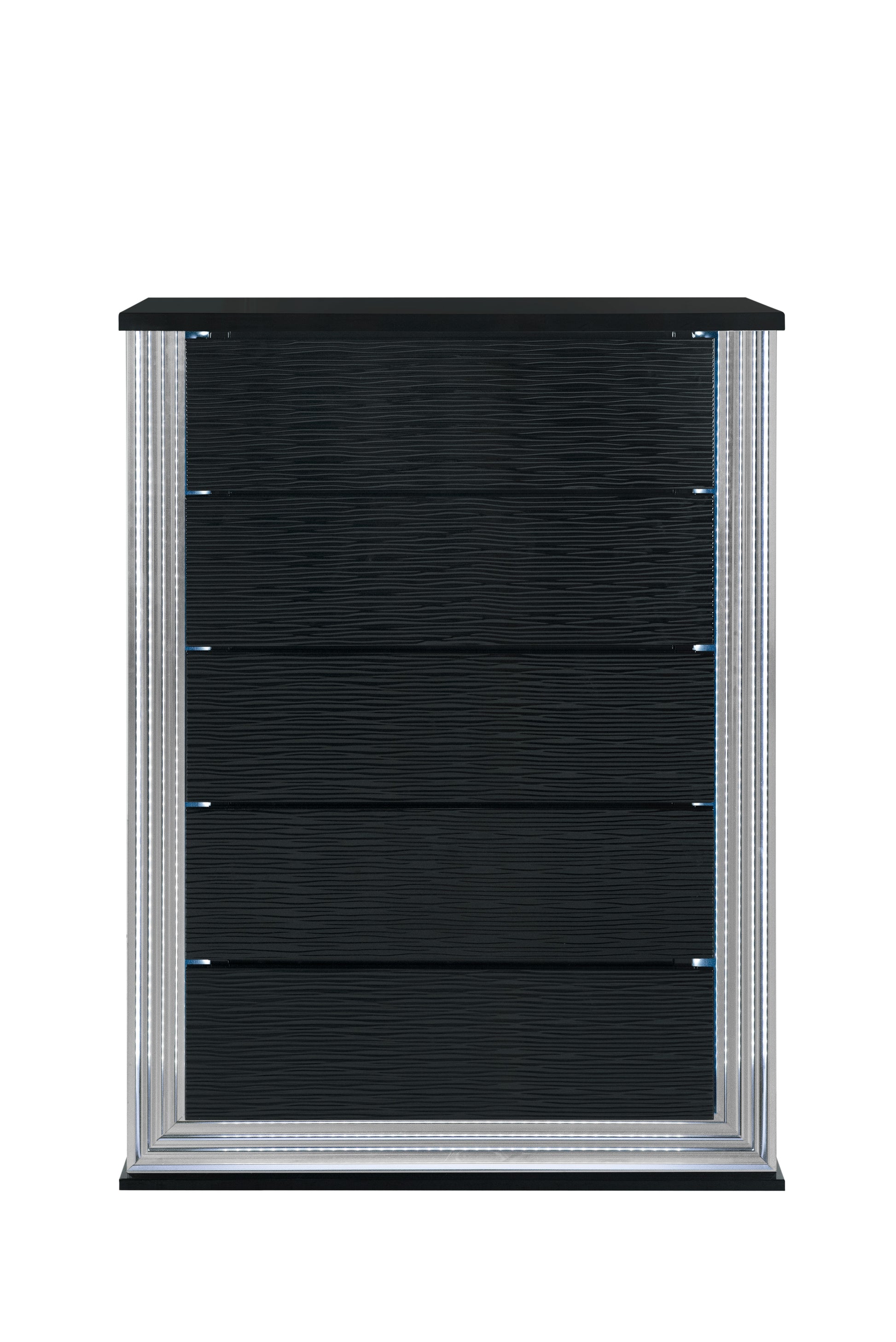 YLIME-WAVY BLACK-CH-1