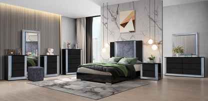 YLIME-WAVY BLACK-QBG-3