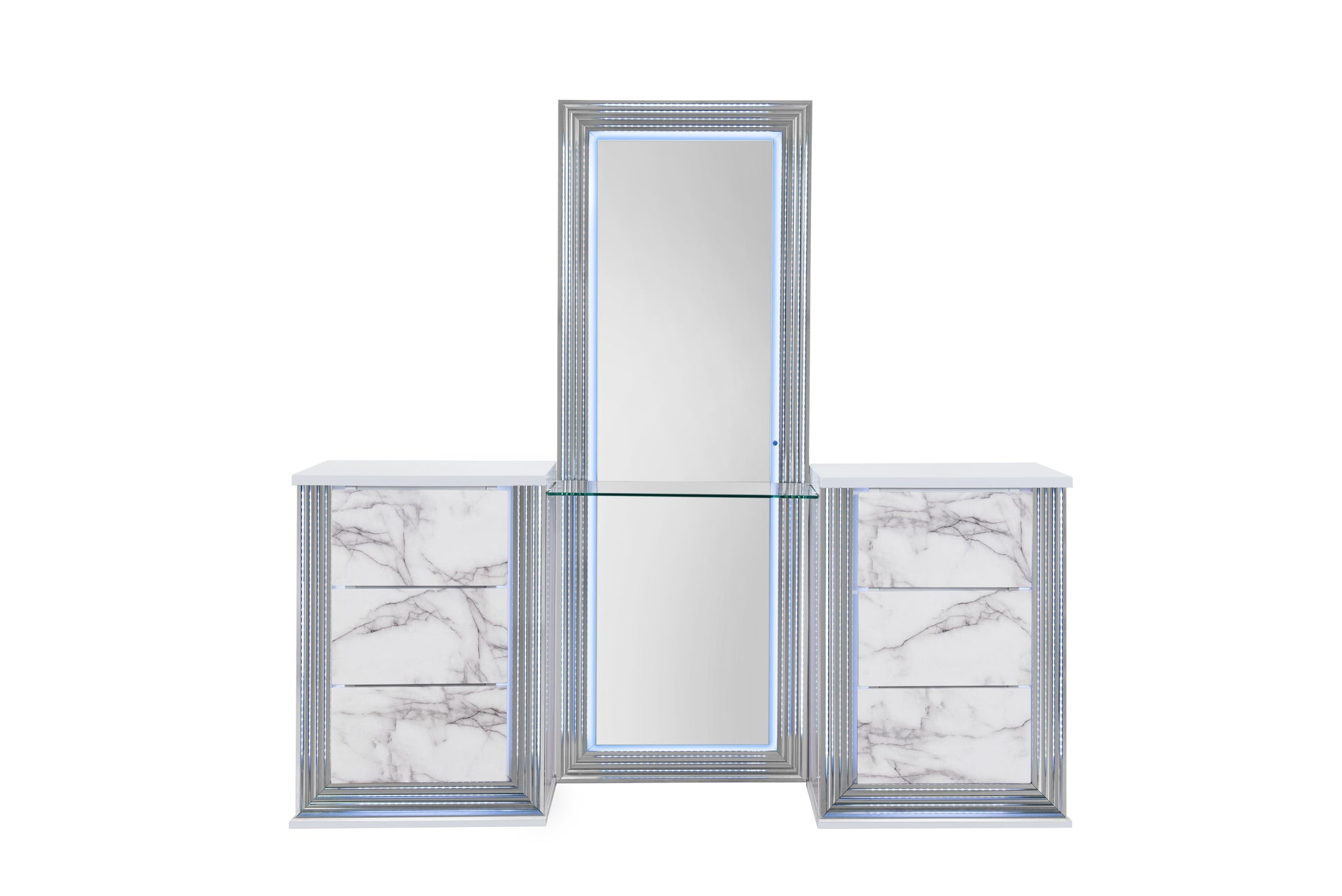 YLIME-WHITE MARBLE-VANITY