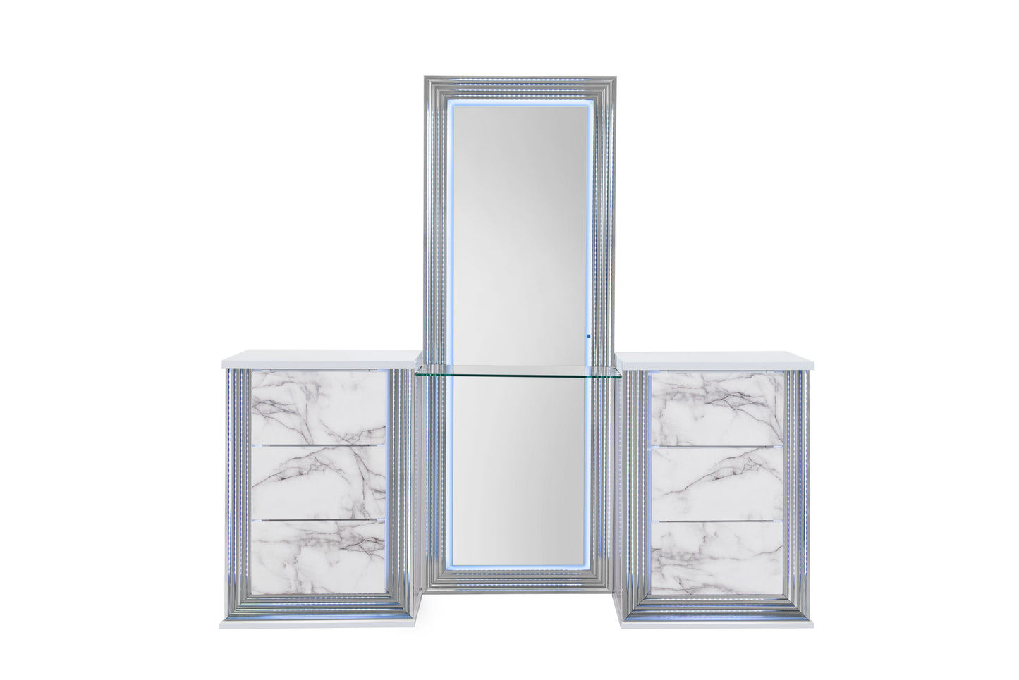 YLIME-WHITE MARBLE-VANITY