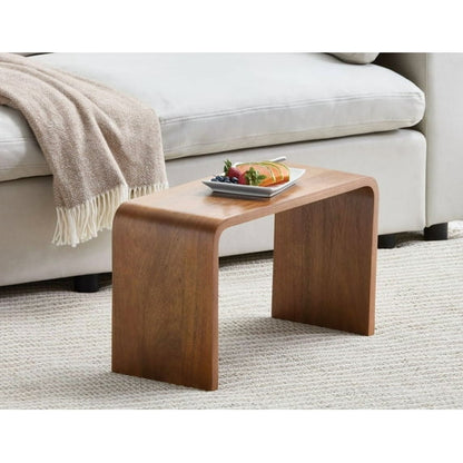 Modern C-Shaped Side Table