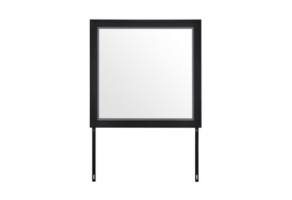 Global Furniture USA Optimus Black/Grey Mirror