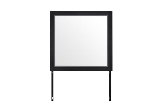 Global Furniture USA Optimus Black/Grey Mirror