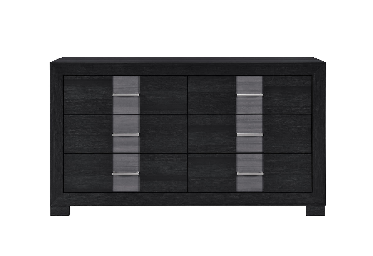 Global Furniture USA Optimus Black/Grey Dresser